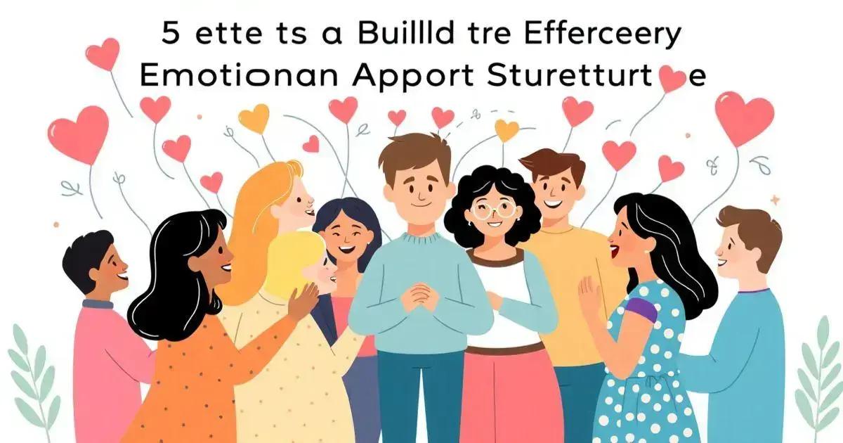 5 Passos para Construir uma Estrutura de Apoio Emocional Eficaz